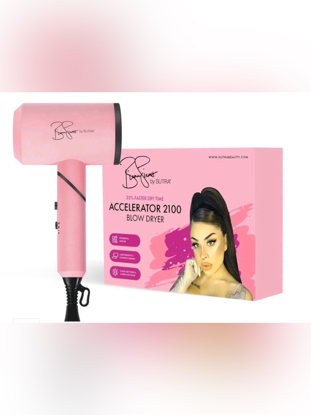 BIANCA 2100 FOLDABLE BLOW DRYER new in box sold out online - Picture 2 of 3